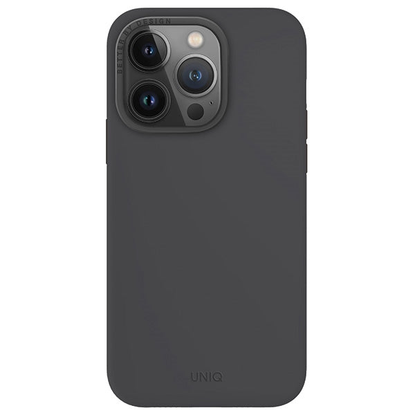 Uniq Lino Hue Magclick Charging case for iPhone 15 Pro - gray - Cell phone cases and covers<<<HurtelXML