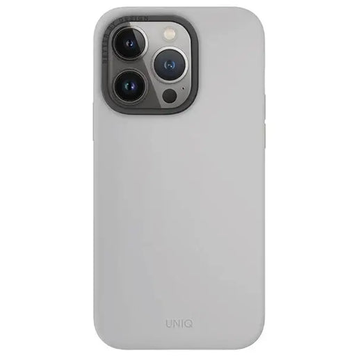Uniq Lino Hue Magclick Charging case for iPhone 15 Pro - light gray - Cell phone cases and covers<<<HurtelXML