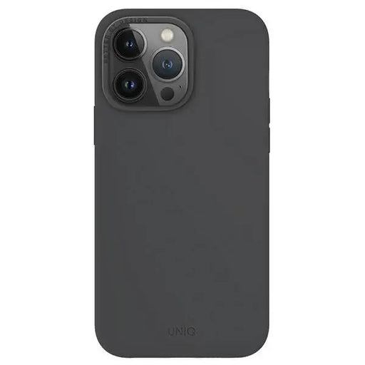 Uniq Lino Hue Magclick Charging case for iPhone 15 Pro Max - gray - Cell phone cases and covers<<<HurtelXML