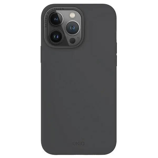Uniq Lino Hue Magclick Charging case for iPhone 15 Pro Max - gray - Cell phone cases and covers<<<HurtelXML