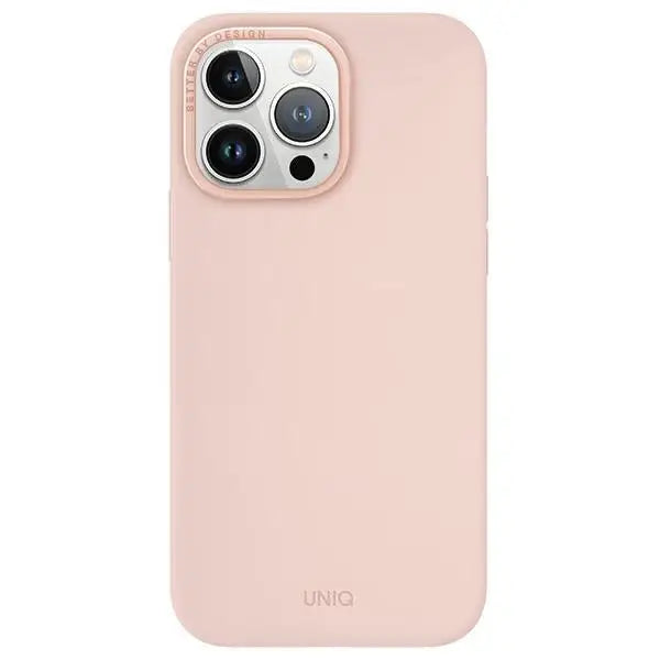 Uniq Lino Hue Magclick Charging case for iPhone 15 Pro Max - pink - Cell phone cases and covers<<<HurtelXML