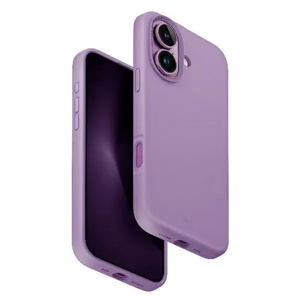 Uniq Lino Hue Magclick Charging Case for iPhone 16 - Pink - Cell phone cases and covers<<<HurtelXML