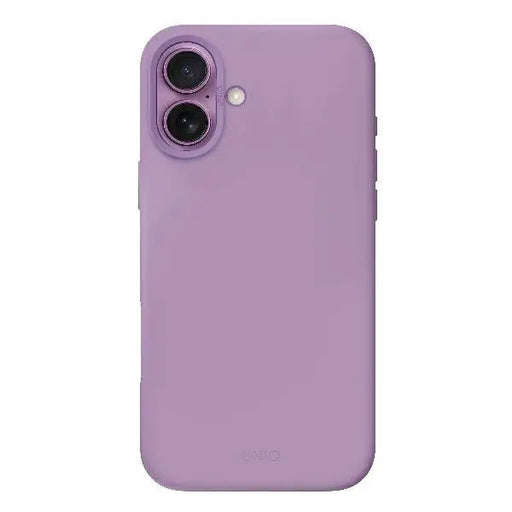 Uniq Lino Hue Magclick Charging Case for iPhone 16 - Pink - Cell phone cases and covers<<<HurtelXML