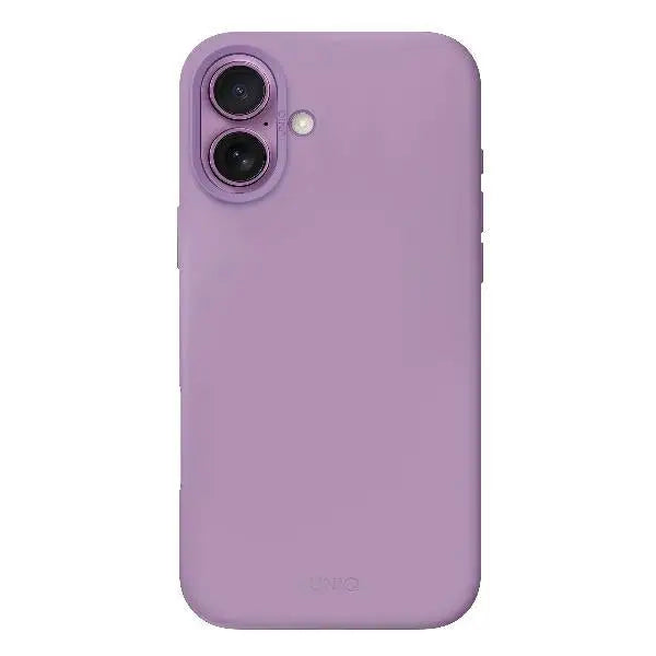 Uniq Lino Hue Magclick Charging Case for iPhone 16 - Pink - Cell phone cases and covers<<<HurtelXML