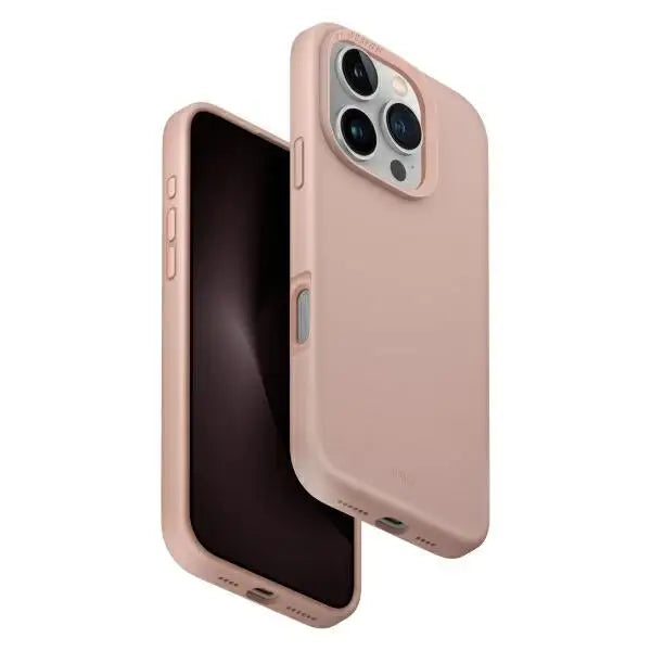Uniq Lino Hue Magclick Charging Case for iPhone 16 Pro - Pink - Cell phone cases and covers<<<HurtelXML