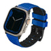 Uniq Linus Airosoft Silicone Strap for Apple Watch 1/2/3/4/5/6/7/8/SE/SE2/Ultra 42/44/45/49mm - Blue - Other cell phone