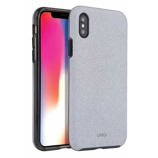 Uniq Lithos case for iPhone Xs Max - light gray - Cell phone cases and covers<<<HurtelXML