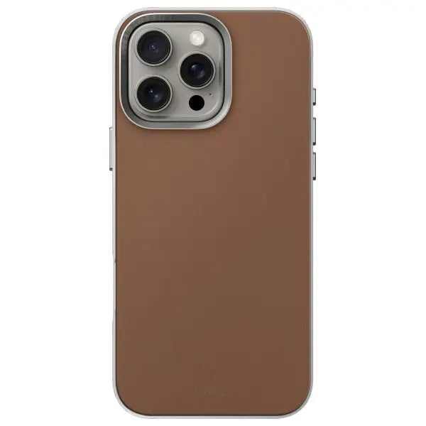 Uniq Lyden DS iPhone 16 Pro 6.3’’ Magclick Charging Case Caramel/Caramel-Ivory - Cell phone cases and covers<<<HurtelXML