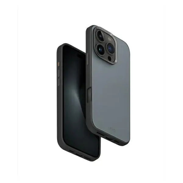 Uniq Lyden DS iPhone 16 Pro 6.3’’ Magclick Charging case blue-black/washed blue-black - Cell phone cases