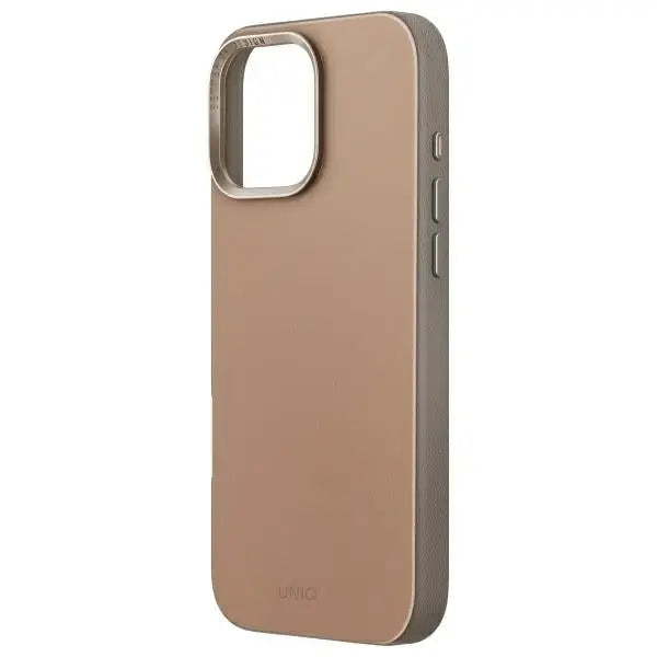 Uniq Lyden DS iPhone 16 Pro 6.3’’ Magclick Charging case brown-gray/flint gray - Cell phone cases and covers<<<HurtelXML