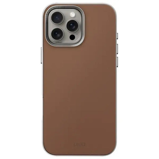 Uniq Lyden DS iPhone 16 Pro Max 6.9’’ Magclick Charging case caramel/caramel-ivory - Cell phone cases