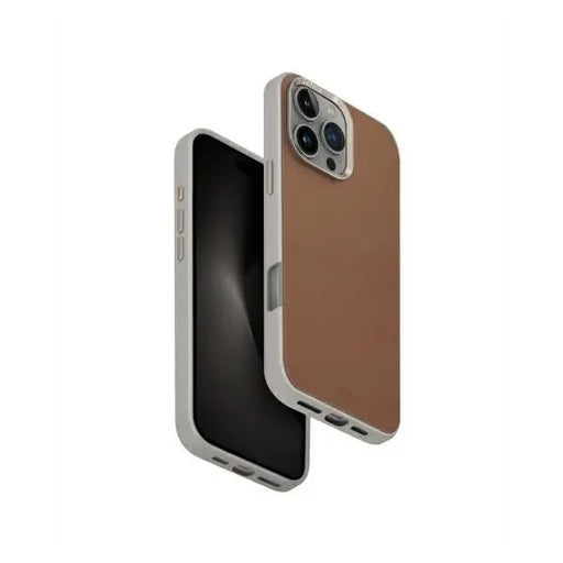 Uniq Lyden DS iPhone 16 Pro Max 6.9’’ Magclick Charging case caramel/caramel-ivory - Cell phone cases