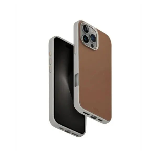 Uniq Lyden DS iPhone 16 Pro Max 6.9’’ Magclick Charging case caramel/caramel-ivory - Cell phone cases