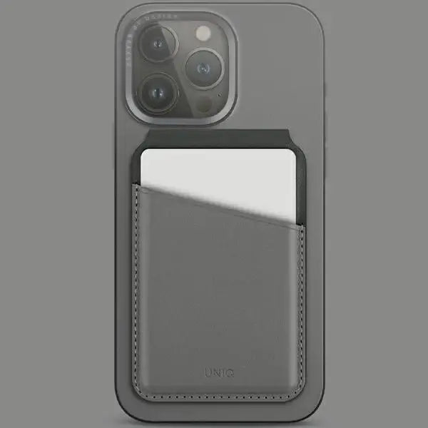 Uniq Lyden DS magnetic RFID wallet with phone stand - gray and black - Others<<<HurtelXML