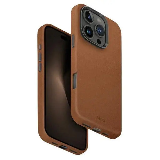 Uniq Lyden Magclick Charging case for iPhone 16 Pro - caramel - Cell phone cases and covers<<<HurtelXML