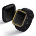 Uniq Moduo case for Apple Watch 4/5/6/7/8/9/SE/SE2 44/45mm - black and mustard - Cell phone cases and covers<<<HurtelXML