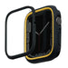 Uniq Moduo case for Apple Watch 4/5/6/7/8/9/SE/SE2 44/45mm - black and mustard - Cell phone cases and covers<<<HurtelXML