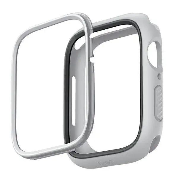 Uniq Moduo case for Apple Watch 4/5/6/7/8/SE/SE2 44/45mm - chalk gray - Cell phone cases and covers<<<HurtelXML