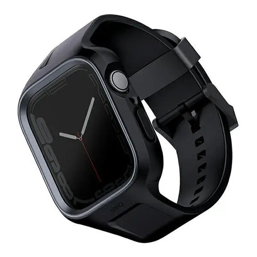 Uniq Monos 2 in 1 Strap + Case for Apple Watch 45/44mm - Black - Other cell phone equipment<<<HurtelXML