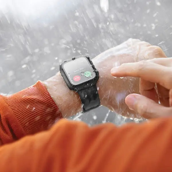 Uniq Nautic Apple Watch Series 7/8/9 41mm Case Transparent/Dove Clear - Cell phone cases and covers<<<HurtelXML