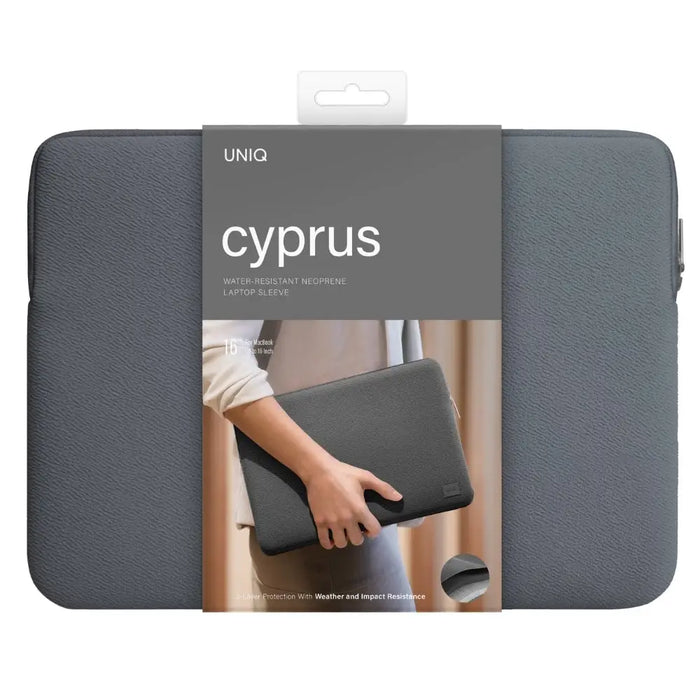 Uniq neoprene laptop Sleeve 16’’ Cyprus Water-Resistant - gray - Cell phone cases and covers<<<HurtelXML