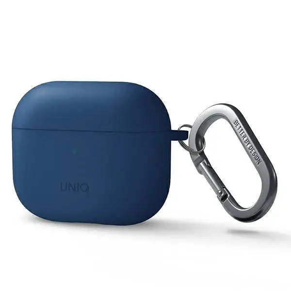 Uniq Nexo case for AirPods 3 + Ear Hooks Silicone - blue - Cell phone cases and covers<<<HurtelXML