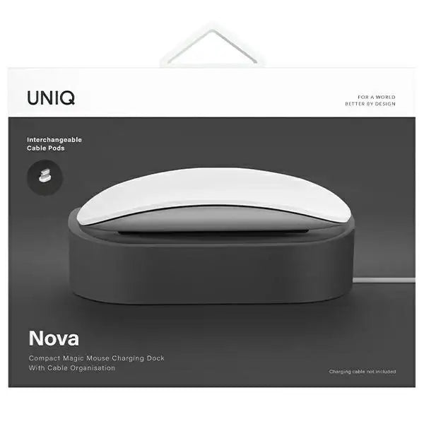 Uniq Nova Magic Mouse Docking Station Dark Grey - USB hubs<<<HurtelXML