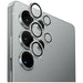Uniq Optix Aluminum Camera Lens for Samsung Galaxy S25 Ultra - Silver - Cell phone tempered glass<<<HurtelXML