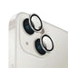 Uniq Optix Aluminum Camera Lens Protector for iPhone 14/14 Plus camera lens with applicator - silver - Cell phone