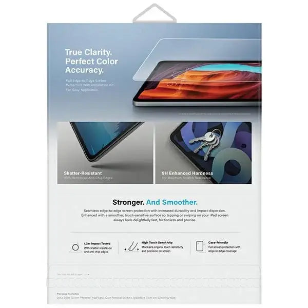 Uniq Optix Clear tempered glass with applicator for iPad Air 13’’ 2024 - Cell phone tempered glass<<<HurtelXML