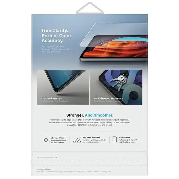 Uniq Optix Clear tempered glass with applicator for iPad Pro 11’’ 2024 - Cell phone tempered glass<<<HurtelXML