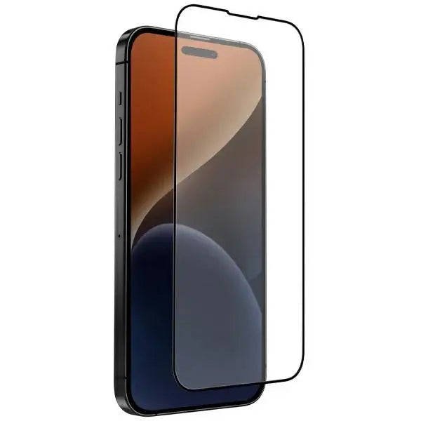 Uniq Optix Matte frosted tempered glass for iPhone 15 Plus / 14 Pro Max with applicator - Cell phone tempered