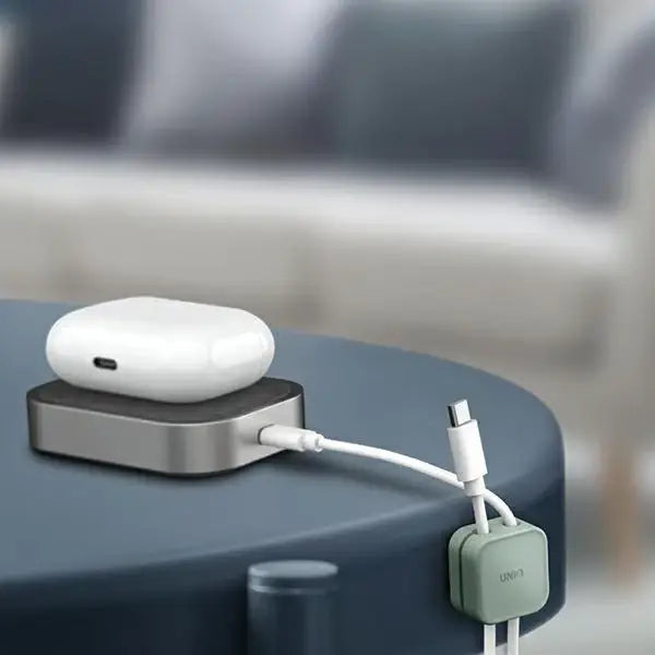 Uniq Pod Self-Adhesive Cable Organizer Set of 8 Pink/Blush Pink - Cable organizers<<<HurtelXML