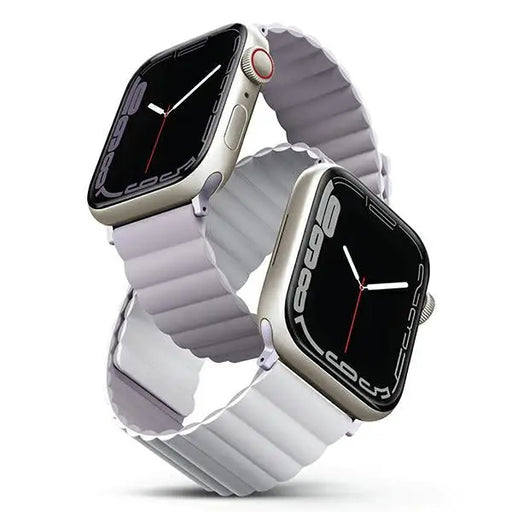 Uniq Revix strap for Apple Watch 1/2/3/4/5/6/7/8/SE/SE2 38/40/41mm - lilac and white - Other cell phone