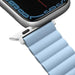 Uniq Revix strap for Apple Watch 1/2/3/4/5/6/7/8/SE/SE2/Ultra 42/44/45/49mm - white and blue - Other cell phone