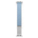 Uniq Revix strap for Apple Watch 1/2/3/4/5/6/7/8/SE/SE2/Ultra 42/44/45/49mm - white and blue - Other cell phone