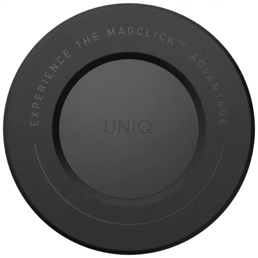 Uniq SnapMount Self-Adhesive Magnetic Holder - Black - Cell phone holders<<<HurtelXML