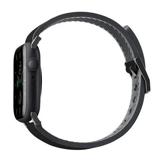 Uniq Straden Leather Hybrid Strap for Apple Watch 1/2/3/4/5/6/7/8/SE/SE2/Ultra 42/44/45/49mm - Black - Other cell phone