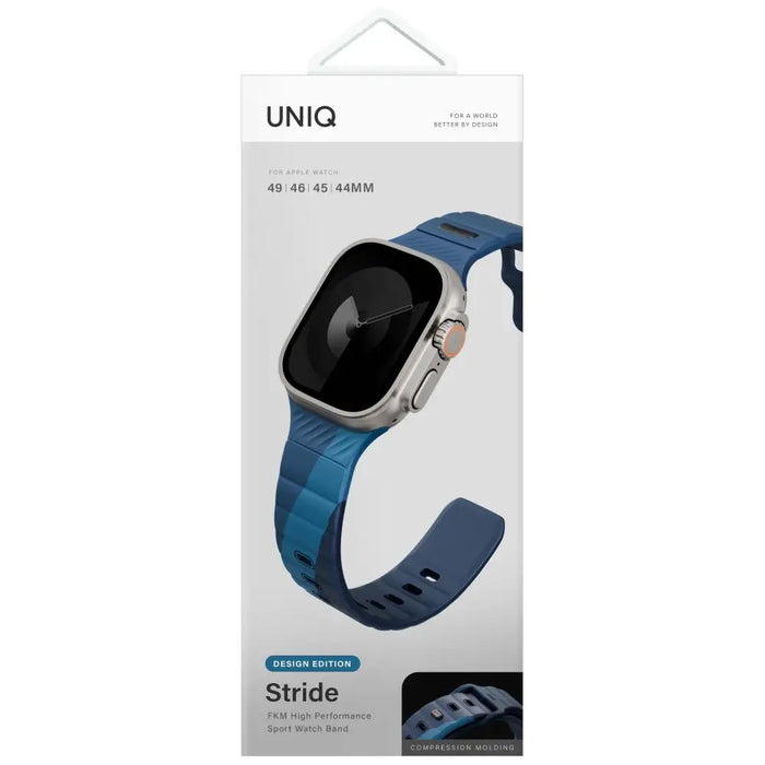 Uniq Stride De Rubber Strap for Apple Watch 44 / 45 / 46 / 49 mm - Blue - Other cell phone equipment<<<HurtelXML