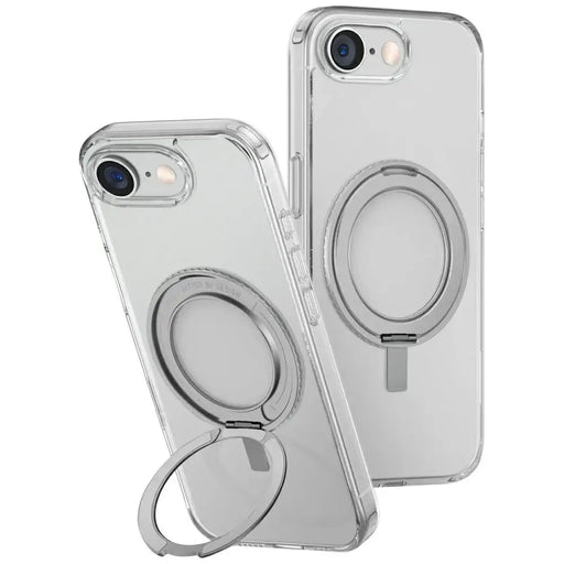 Uniq Swivix 360 Rotating Kickstand Case for iPhone 16e - Clear - Cell phone cases and covers<<<HurtelXML