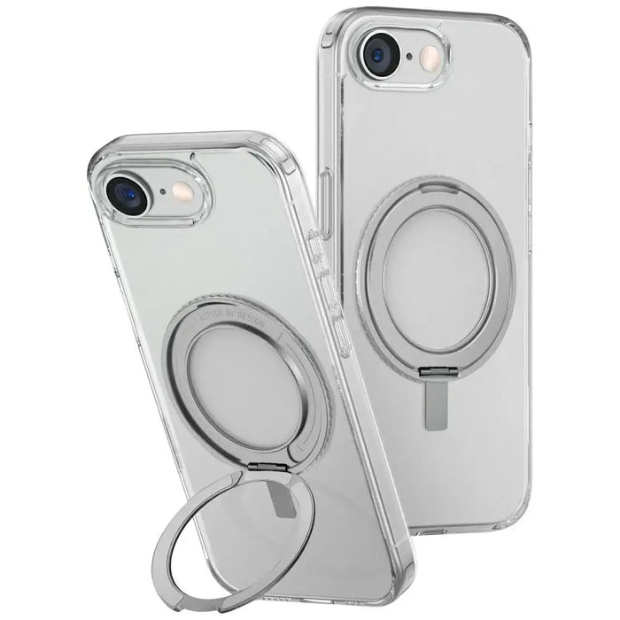 Uniq Swivix 360 Rotating Kickstand Case for iPhone 16e - Clear - Cell phone cases and covers<<<HurtelXML