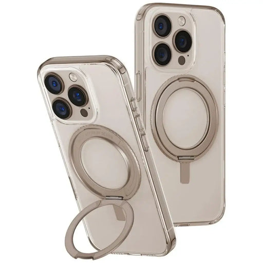 Uniq Swivix 360 Rotating Kickstand iPhone 16 Case - Gold - Cell phone cases and covers<<<HurtelXML