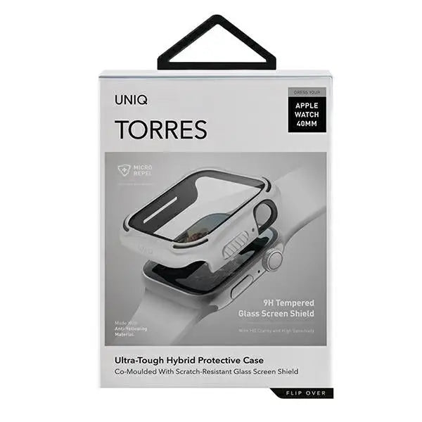 Uniq Torres case for Apple Watch 4 / 5 / 6 / SE 40mm - white - Cell phone cases and covers<<<HurtelXML