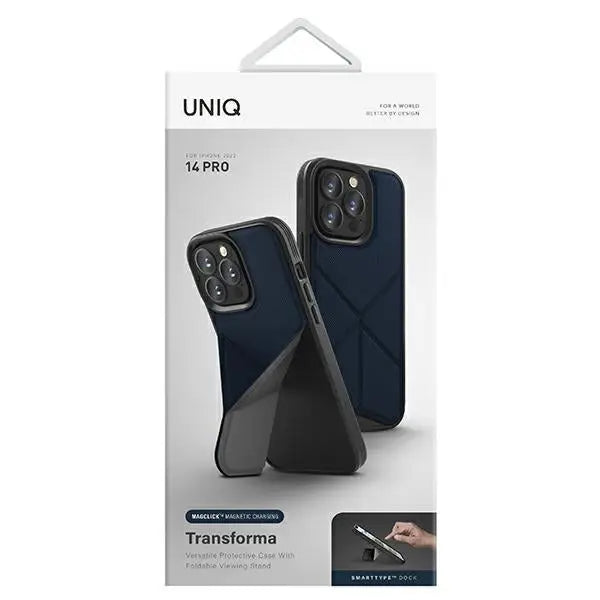Uniq Transforma Magclick Charging case for iPhone 14 Pro - blue - Cell phone cases and covers<<<HurtelXML