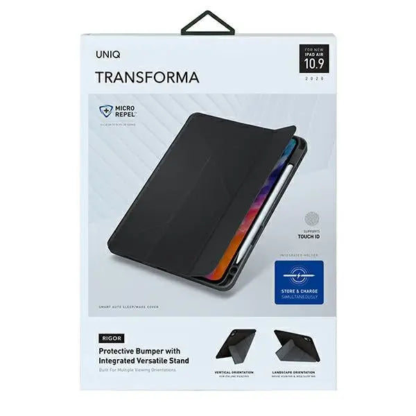 Uniq Transforma Rigor case for iPad Air 10.9 (2020) - gray - Cell phone cases and covers<<<HurtelXML