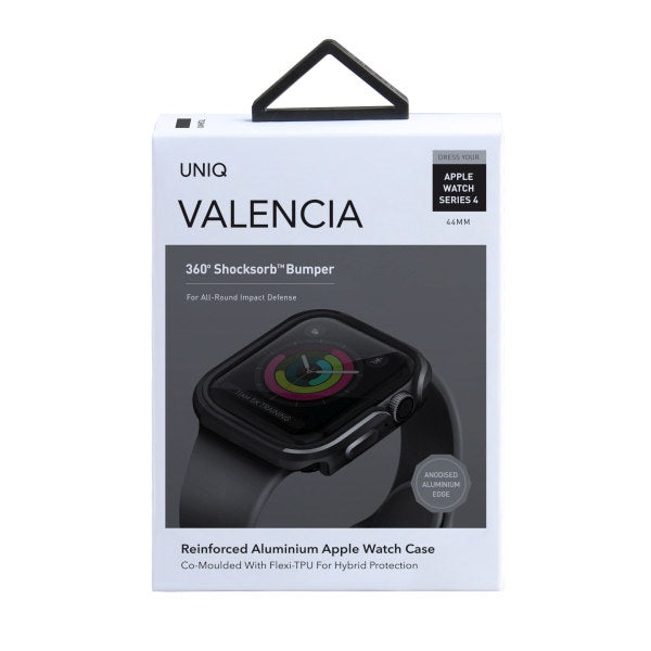 Uniq Valencia case for Apple Watch 4 / 5 / 6 / SE 44mm - gray - Cell phone cases and covers<<<HurtelXML