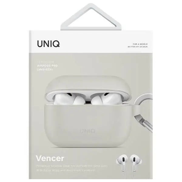 Uniq Vencer case for AirPods Pro 2 - gray - Cell phone cases and covers<<<HurtelXML