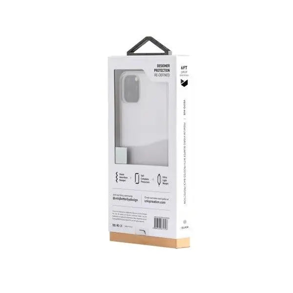 Uniq Vesto Hue case for iPhone 11 Pro Max - transparent and silver - Cell phone cases and covers<<<HurtelXML
