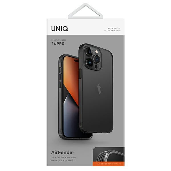 Uniq Air Fender case for iPhone 14 Pro - gray