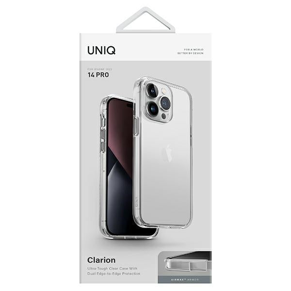 Uniq Clarion case for iPhone 14 Pro - transparent